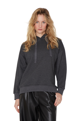 Polerón Cotton gris Jacinta Tienda