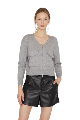 Chaleco Cargo gris Jacinta Tienda