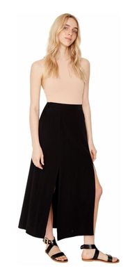 Imagen 2 del producto Falda Jane Midi Ii Negra  XL negro S negro