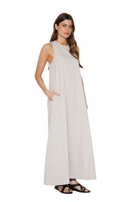 Imagen 2 del producto Vestido Elena Largo crudo Jacinta Tienda