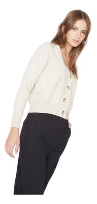 Chaleco Pipa Crudo Jacinta Tienda