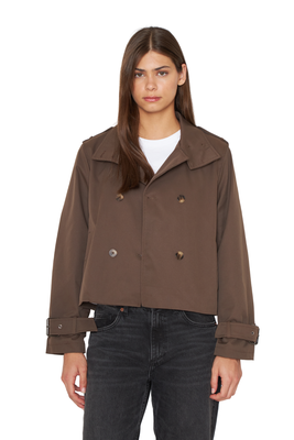 Imagen 2 del producto Trench Coat Owen chocolate Jacinta Tienda