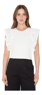 Imagen 2 del producto Polera Olimpia Verano Bright Ii Blanca Jacinta Tienda