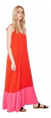 Imagen 2 del producto Vestido Libra Ii Rojo Fucsia Jacinta Tienda