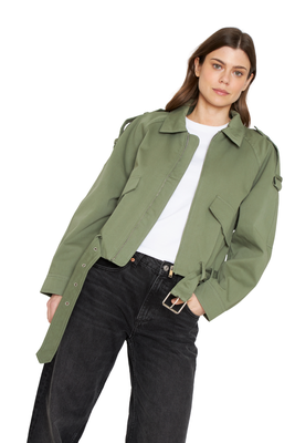 Imagen 1 del producto Chaqueta Aviadora Cotton verde Jacinta Tienda