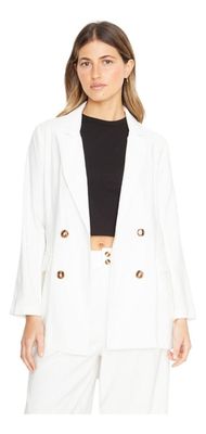 Blazer Laura Ii Blanco Jacinta Tienda