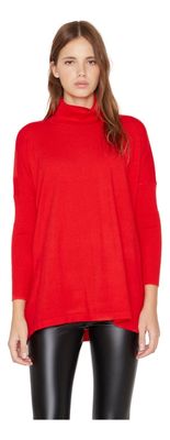 Chaleco Manuela Largo Iii Rojo Jacinta Tienda