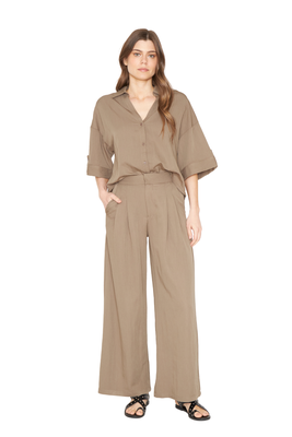 Pantalón Elena café Jacinta Tienda