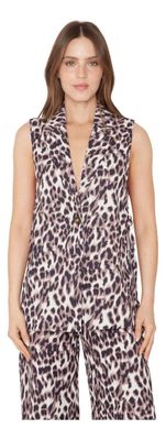 Blazer Elsa Animal Print Jacinta Tienda