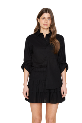 Imagen 2 del producto Blusa Lino Ame negra Jacinta Tienda