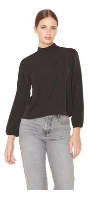 Blusa Paula Ii Negra Jacinta Tienda