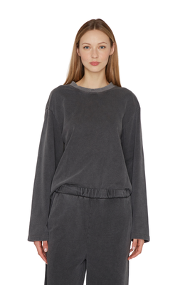 Polerón Stone gris Jacinta Tienda