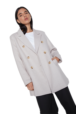 Imagen 2 del producto Abrigo Stone crudo Jacinta Tienda