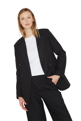 Blazer Bowen lineas negra Jacinta Tienda