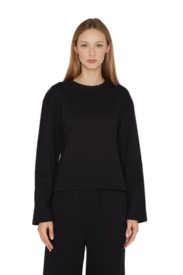 Polerón Stone negro Jacinta Tienda