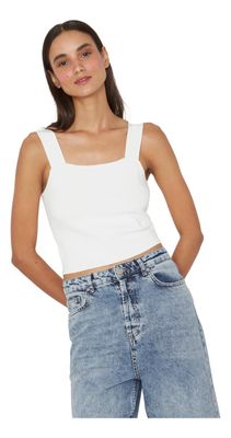 Imagen 2 del producto Top Clara Blanco Jacinta Tienda