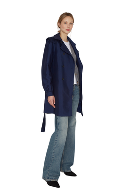 Imagen 2 del producto Trench Coat Royal azul Jacinta Tienda