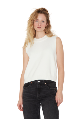 Chaleco Sam blanco Jacinta Tienda