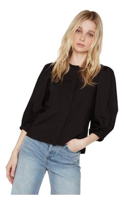 Imagen 2 del producto Blusa Pipa Negra Jacinta Tienda