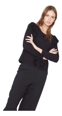 Chaleco Celine Negro Jacinta Tienda