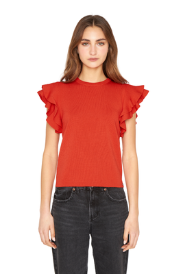 Imagen 2 del producto Polera Alitas roja Jacinta Tienda