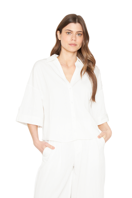 Blusa Elena blanca Jacinta Tienda