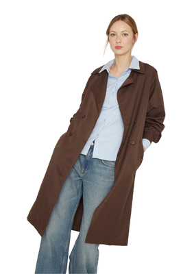 Imagen 2 del producto Trench Coat Porter café Jacinta Tienda