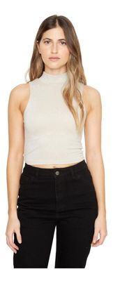 Polera Rafa Glitter Dorada Jacinta Tienda