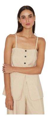 Polera Oxford Crudo Jacinta Tienda