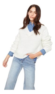 Chaleco Lupe Blanco Jacinta Tienda