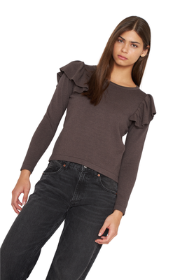 Imagen 2 del producto Chaleco Olimpia chocolate Jacinta Tienda