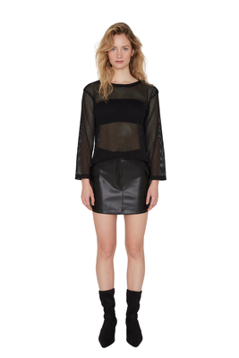 Imagen 2 del producto Polera Red negra Jacinta Tienda