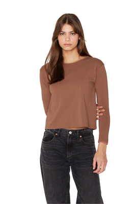 Imagen 2 del producto Polera Clara II café Jacinta Tienda