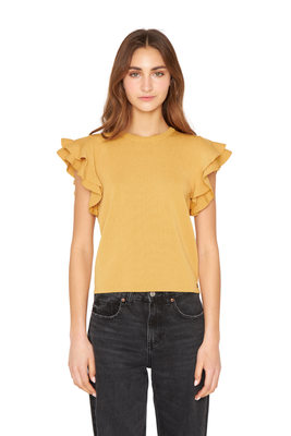 Imagen 2 del producto Polera Alitas amarilla Jacinta Tienda