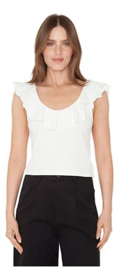 Imagen 2 del producto Polera Olimpia Ii Blanca Jacinta Tienda