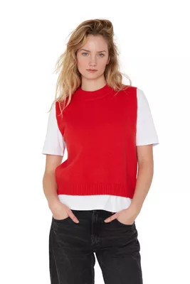 Chaleco Sam rojo Jacinta Tienda