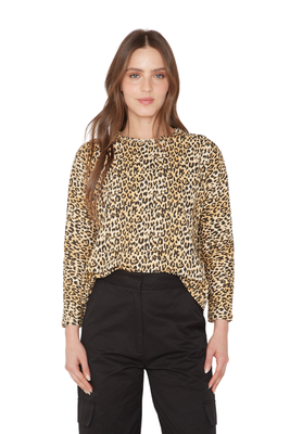Imagen 1 del producto Remera Juli Animal Print Jacinta Tienda