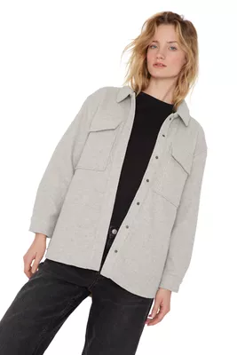 Sobrecamisa Royal Gris Jacinta Tienda