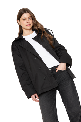 Imagen 2 del producto Trench Coat Cloe negro Jacinta Tienda