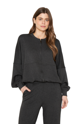 Poleron Isi gris Jacinta Tienda