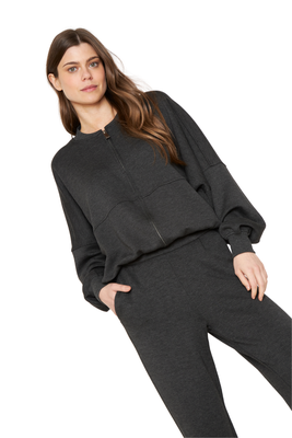 Imagen 2 del producto Poleron Isi gris Jacinta Tienda