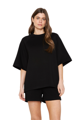 Poleron Ema negra Jacinta Tienda