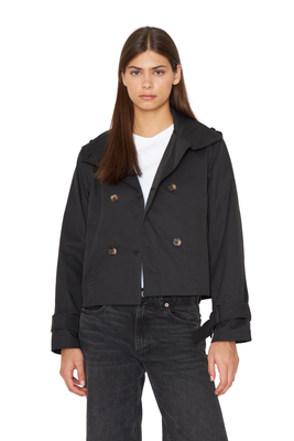 Imagen 2 del producto Trench Coat Owen negro Jacinta Tienda
