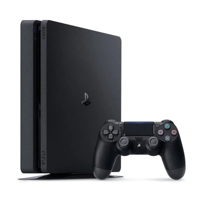 Consola Sony Playstation PS4 Slim 500GB Negro Reacondicionado