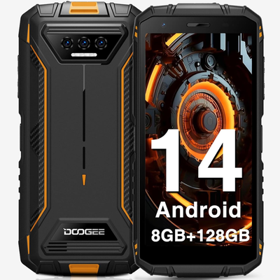 Celular Doogee S41 Plus 8Gb+128Gb-Naranja Reacondicionado