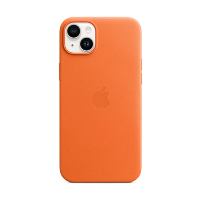 Imagen 2 del producto Carcasa Apple Cuero MagSafe iPhone 14 Plus Color Naranja Openbox