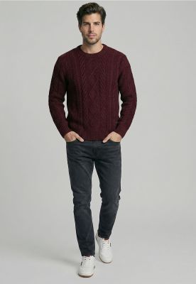 Imagen 2 del producto Sweater Chandler Plum Melange
