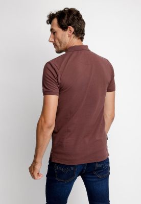 Imagen 2 del producto Polera Polo Básica Manga Corta Brown