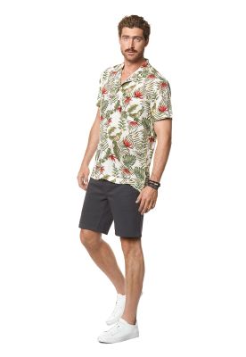 Imagen 2 del producto Camisa Estampada Michigan Fj Ecru