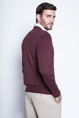 Imagen 2 del producto Melange Sweater Smart Casual L/S Burgundy